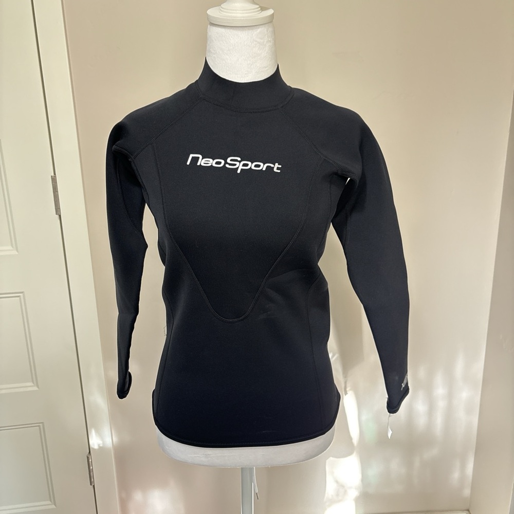 NeoSport Black Wetsuit Top